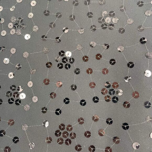 LOFT Women's Sheer Lined Sequin Overlay Straight Pencil Skirt Black Size 2P - Picture 9 of 9